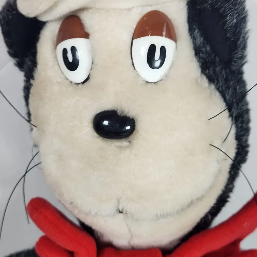 Vintage 1983 Coleco Dr. Seuss Cat in the Hat Plush Stuffed‎ Animal 25”